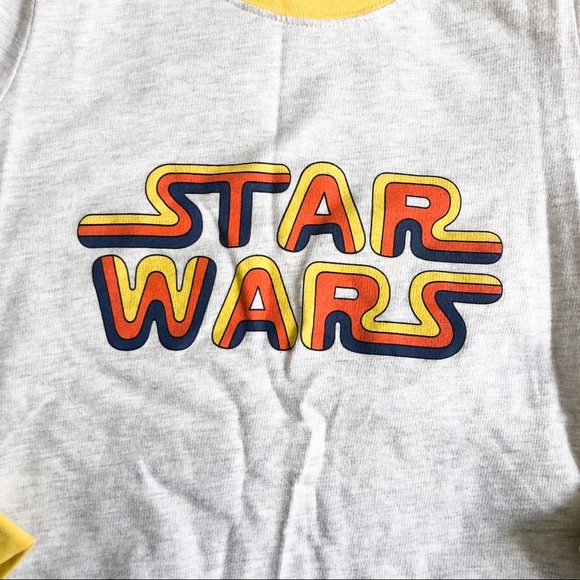 Her Universe Star Wars Classic Logo Yellow Retro Sweater - Size Medium - Picture 8 of 11